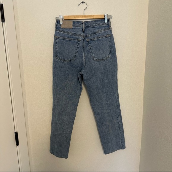 Everlane The Original Cheeky Crop Jeans Straight High Rise Size 25 Women’s - Picture 8 of 13